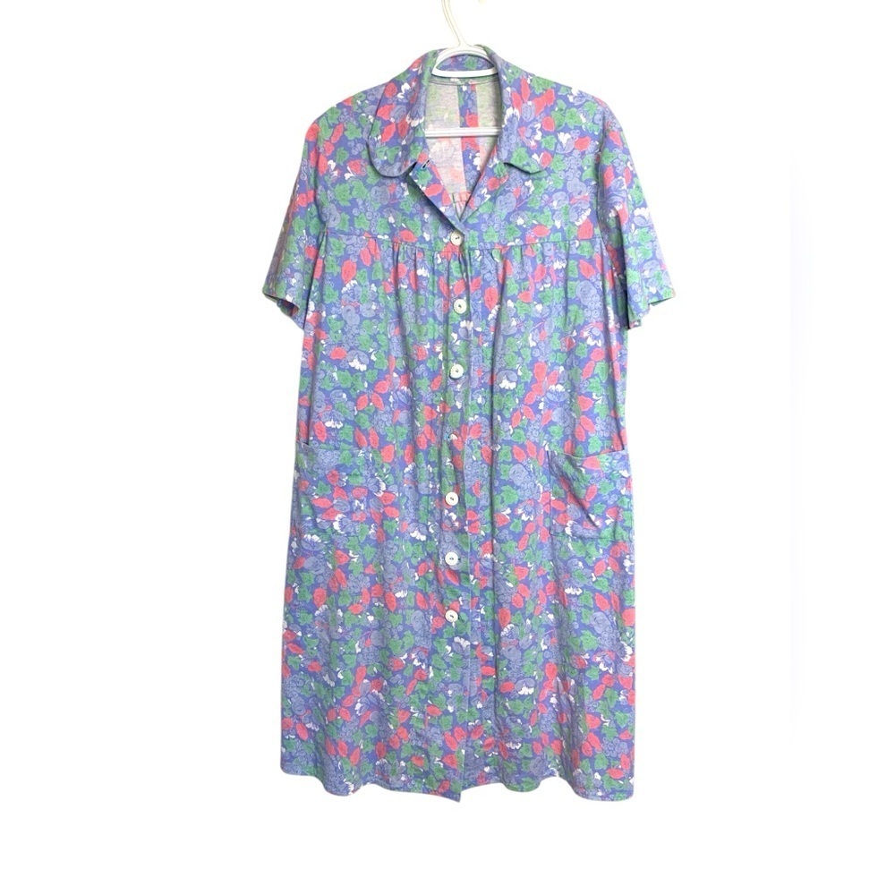 Handmade Vintage Summer Housecoat, Pockets